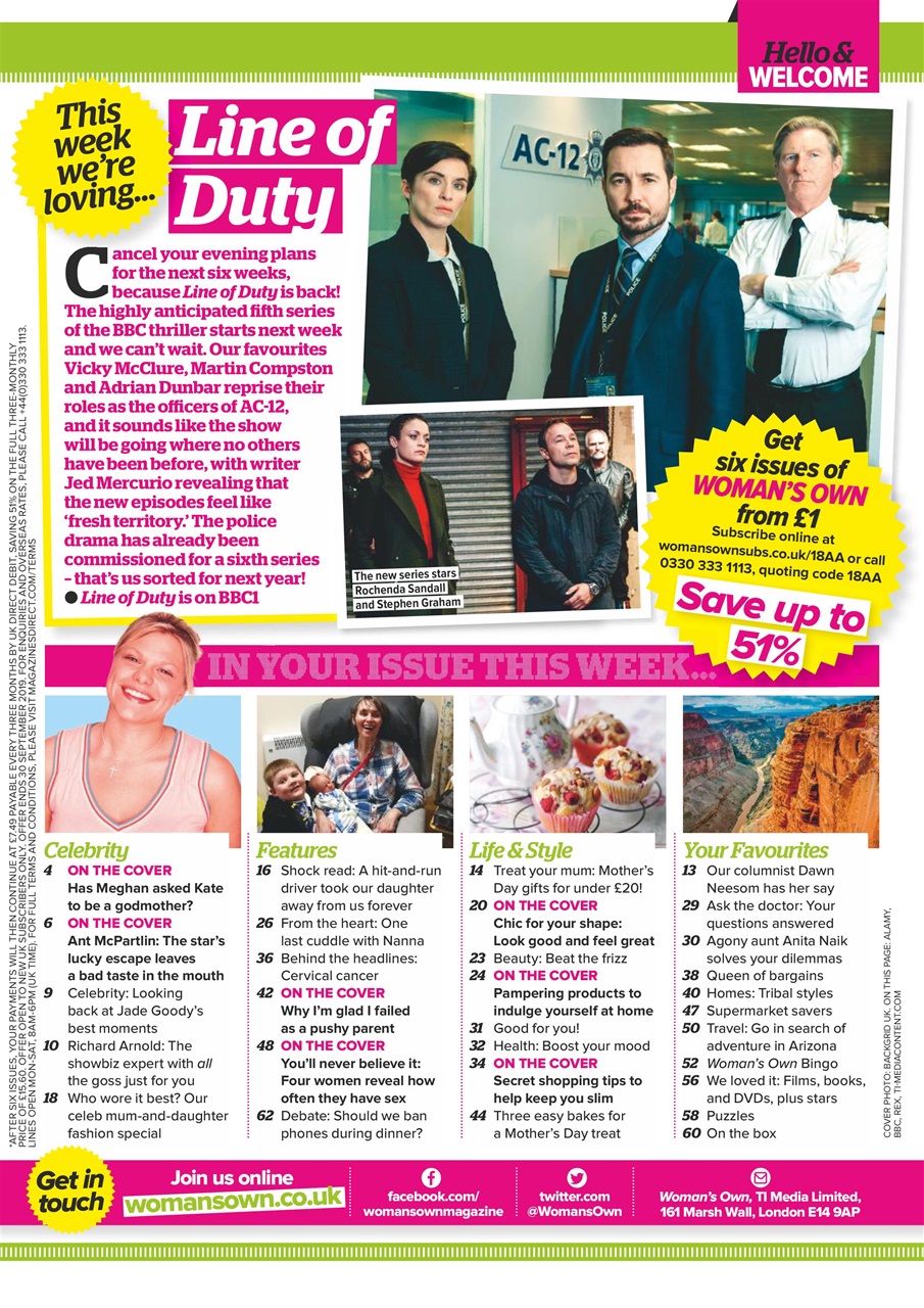 Woman's Own Preview Pages