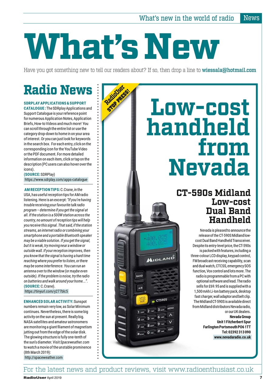 Radio User Preview Pages