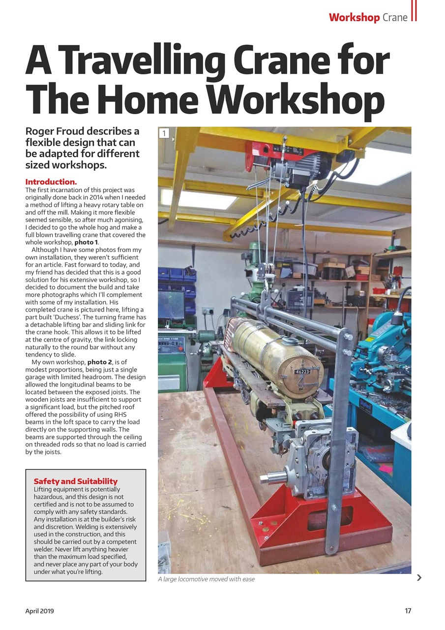 Model Engineer & Workshop Magazine Preview Pages