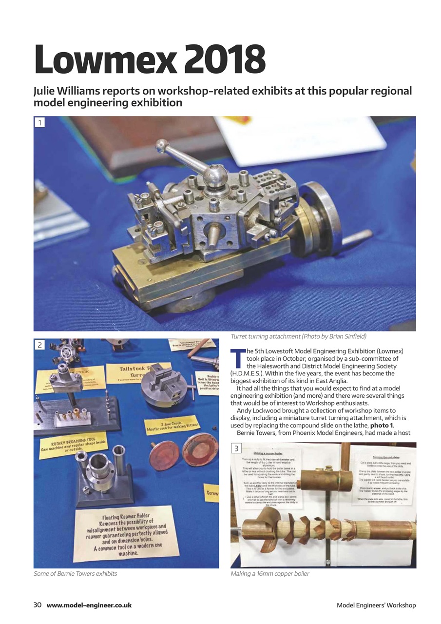 Model Engineer & Workshop Magazine Preview Pages