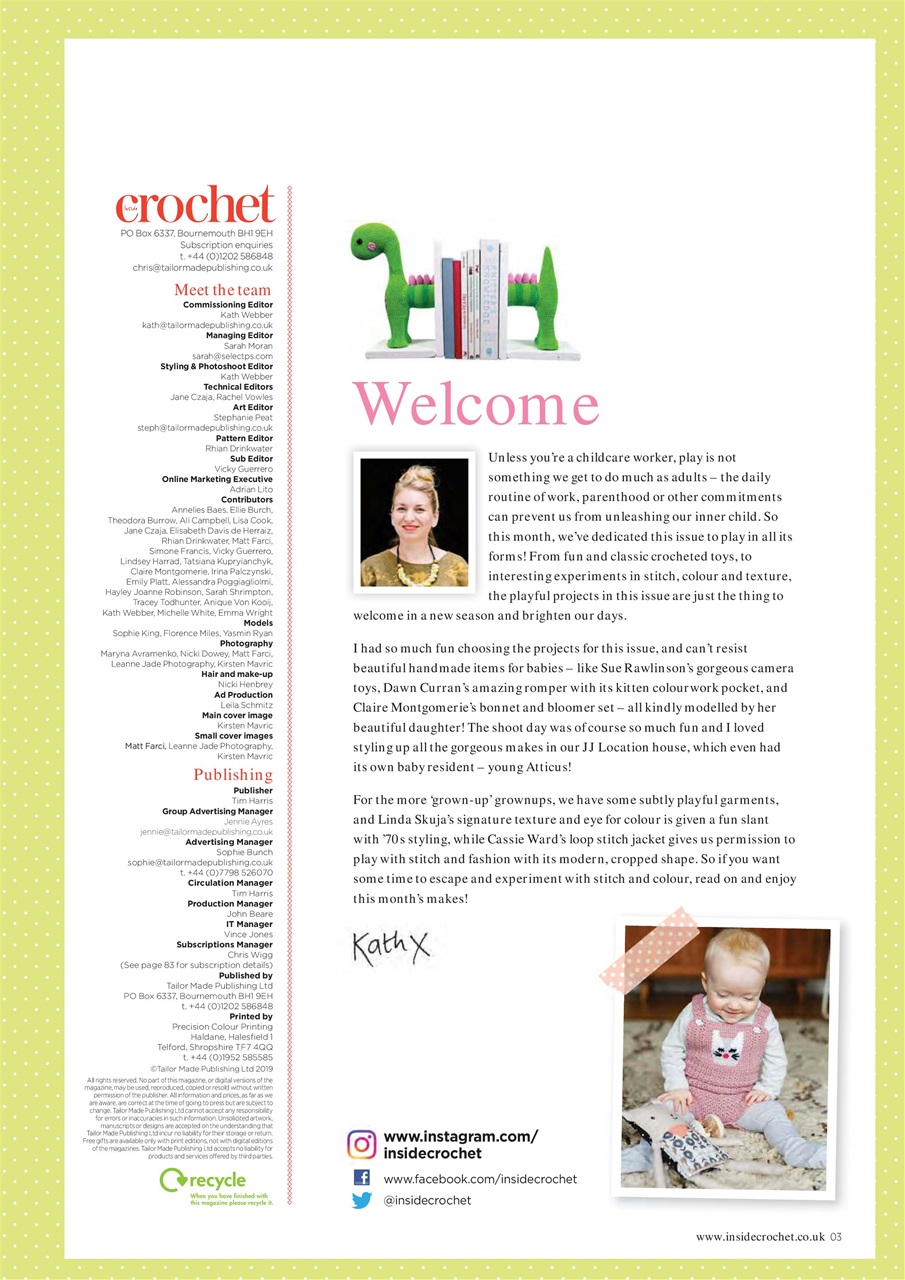 Inside Crochet Preview Pages