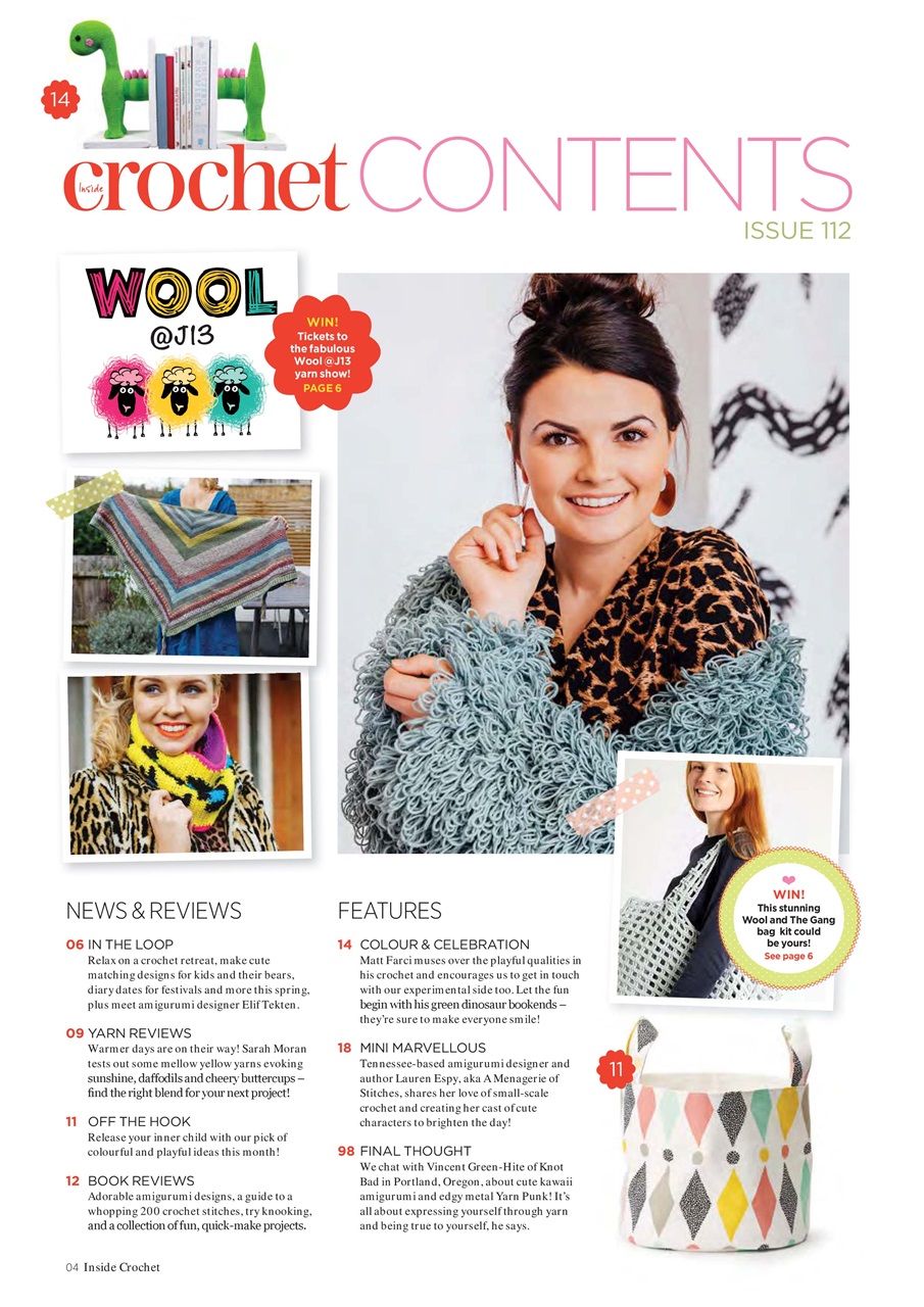 Inside Crochet Preview Pages