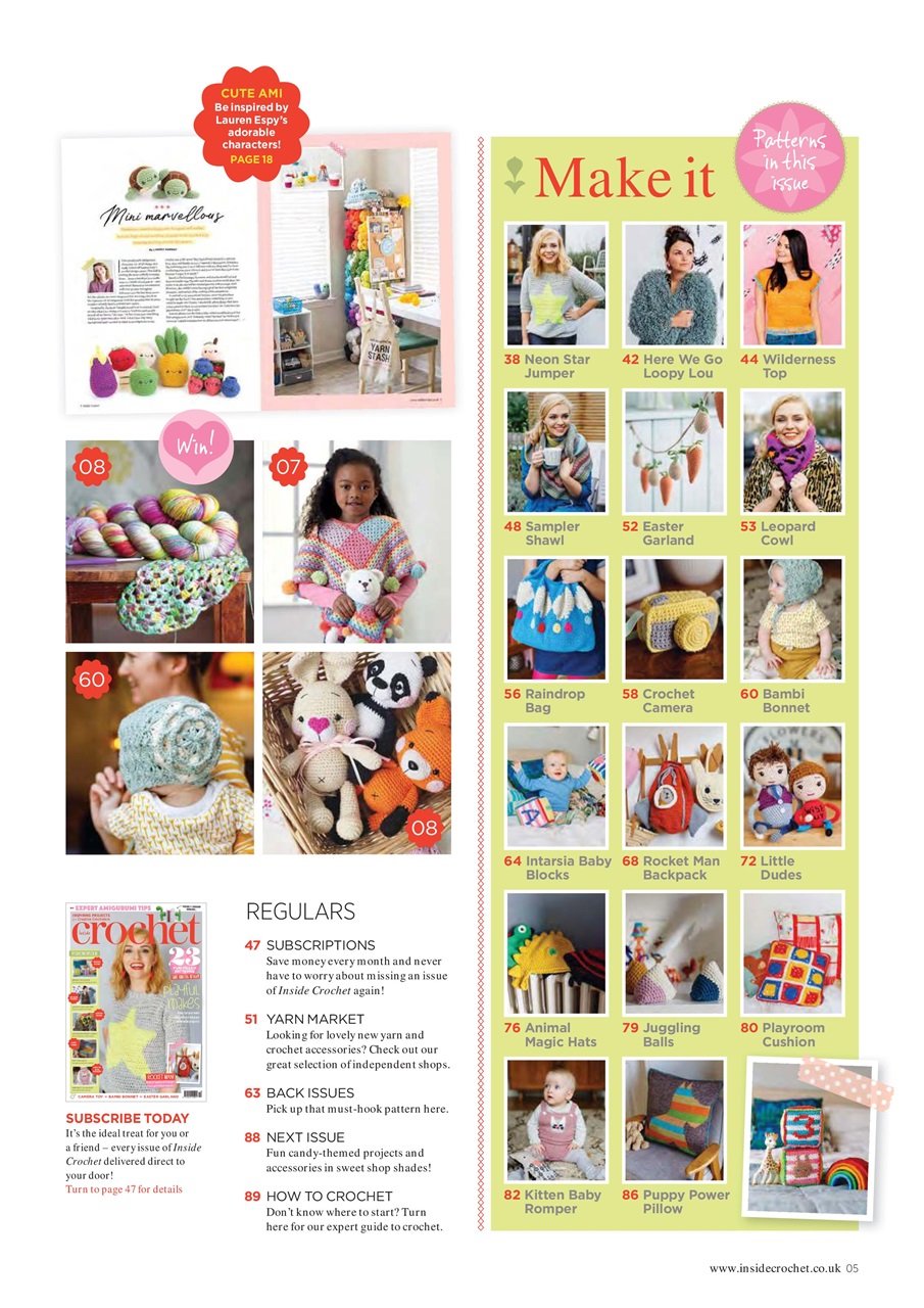 Inside Crochet Preview Pages