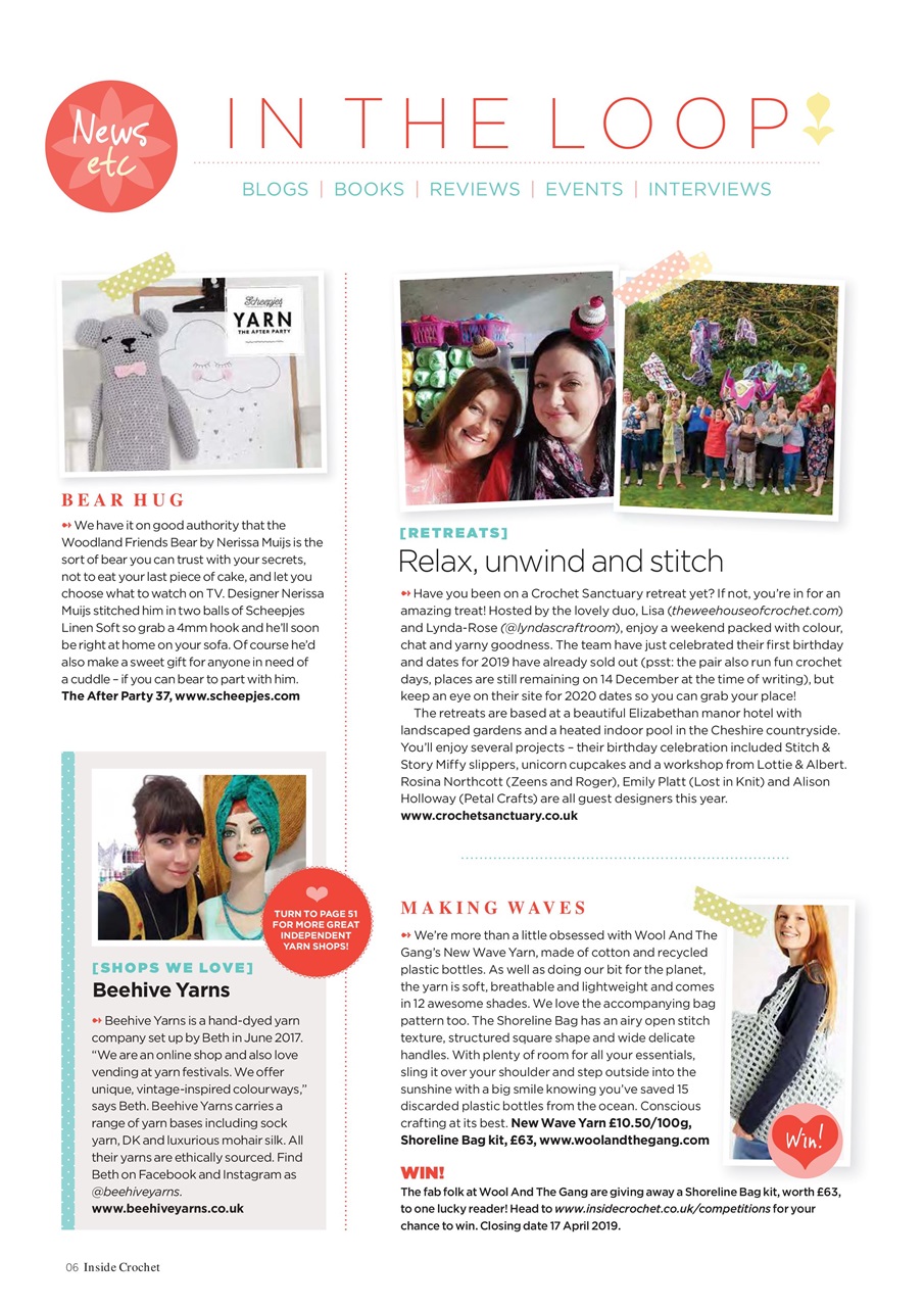 Inside Crochet Preview Pages