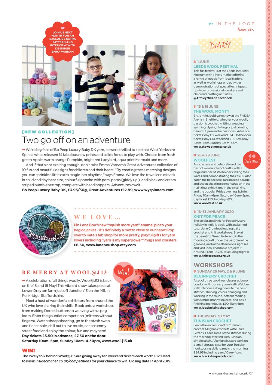 Inside Crochet Preview Pages