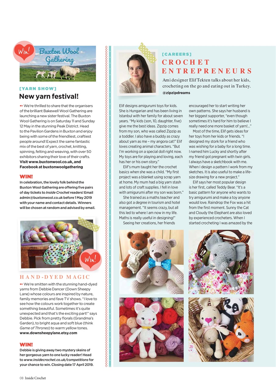 Inside Crochet Preview Pages