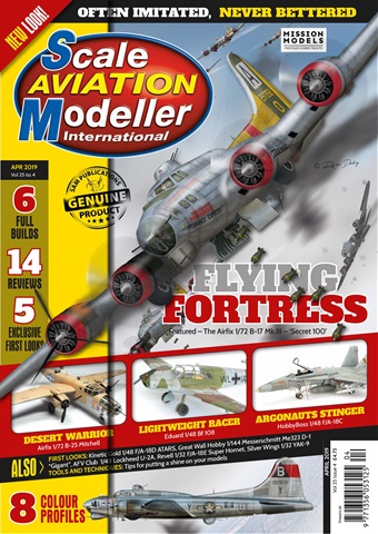 Scale Aviation and Military Modeller International (A) issue SAMI Vol 25 Iss 4 April 2019