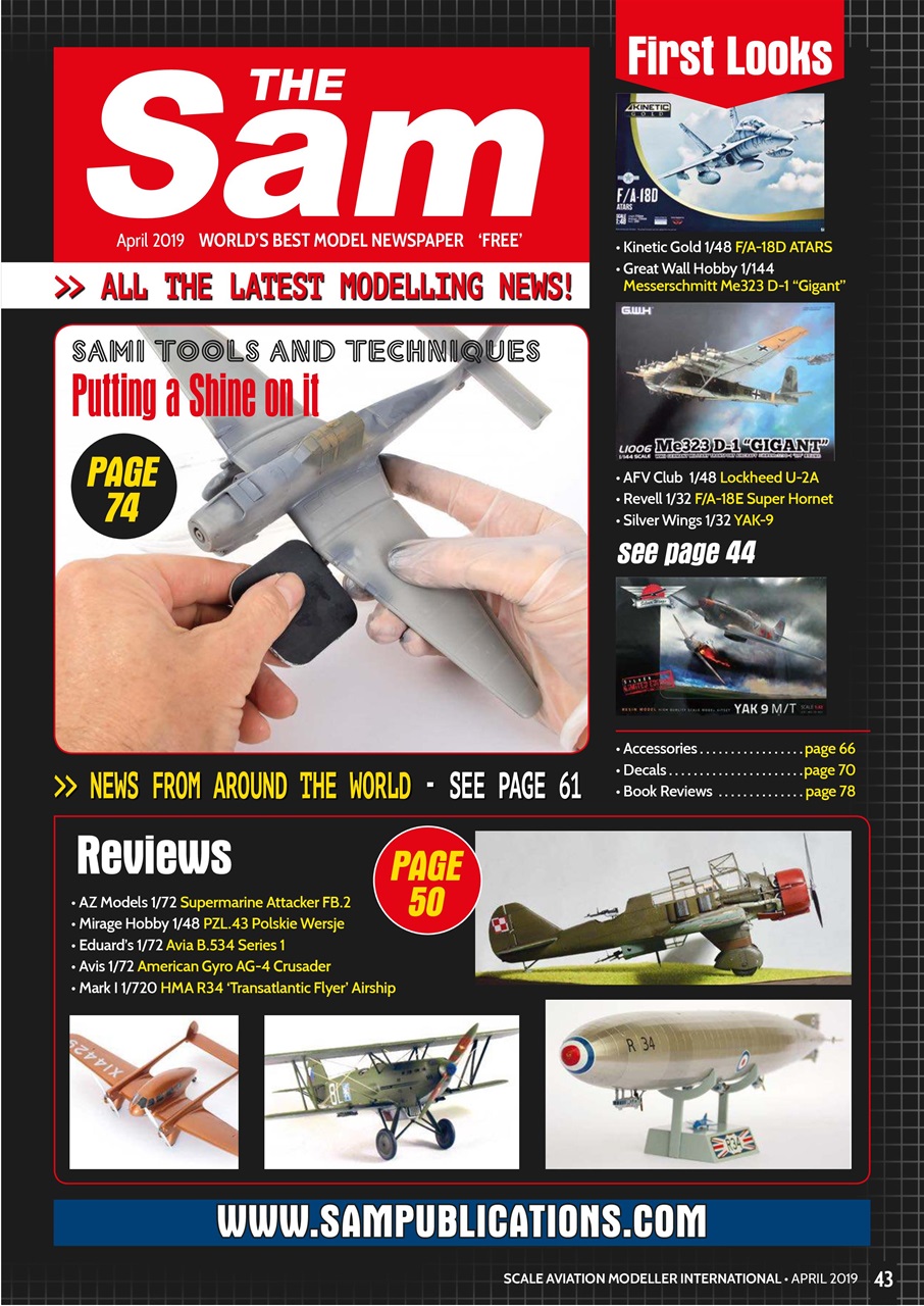 Scale Aviation and Military Modeller International (A) Preview Pages