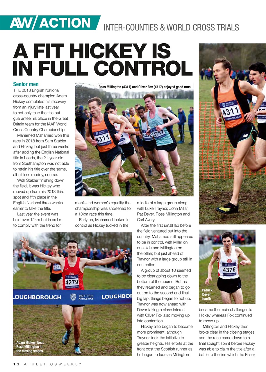 AW – Athletics Weekly Magazine Preview Pages