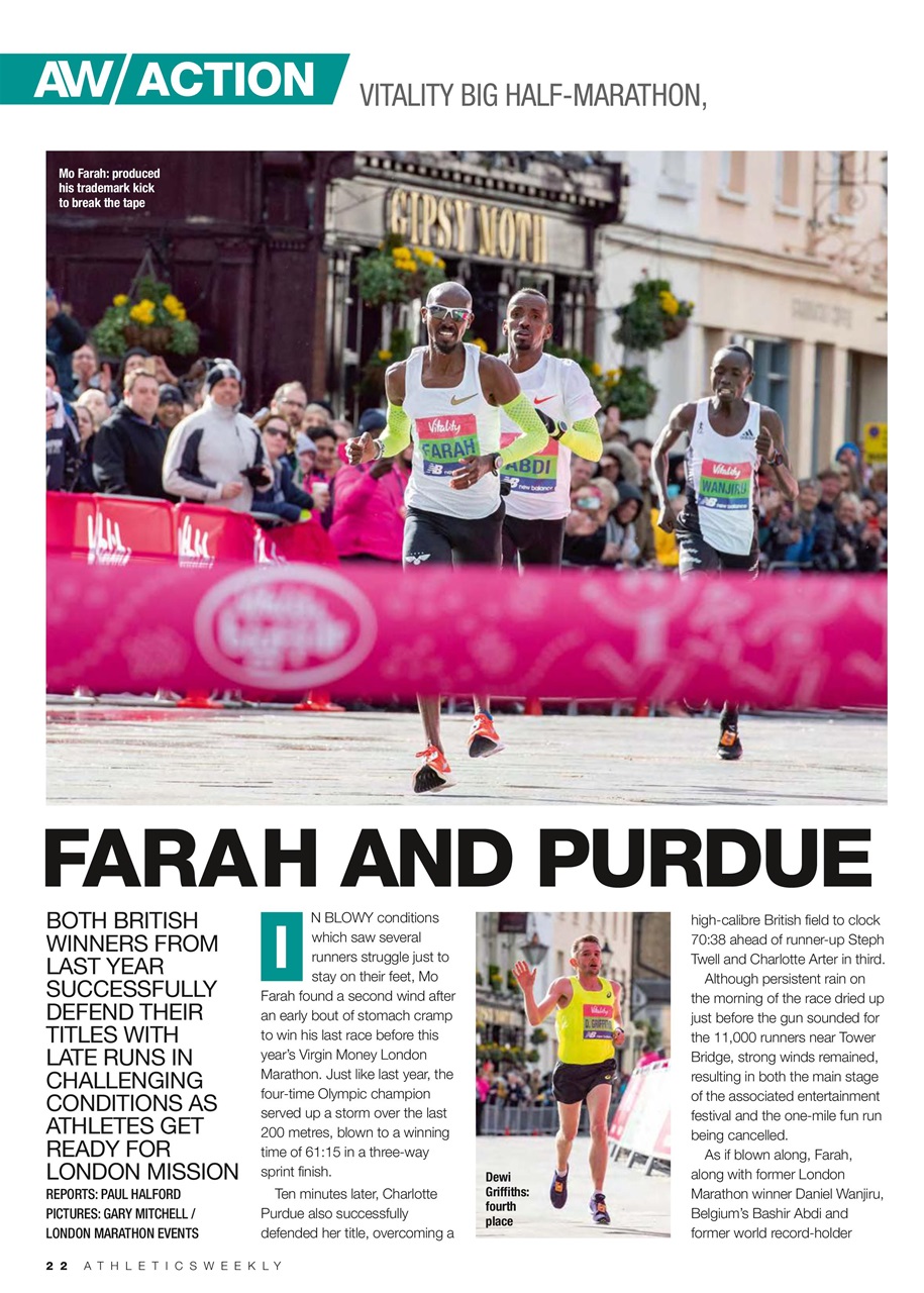 AW – Athletics Weekly Magazine Preview Pages