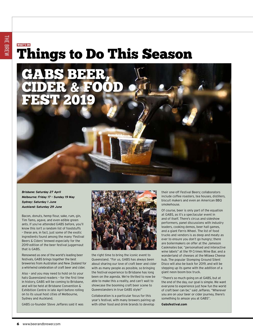 Beer and Brewer Preview Pages