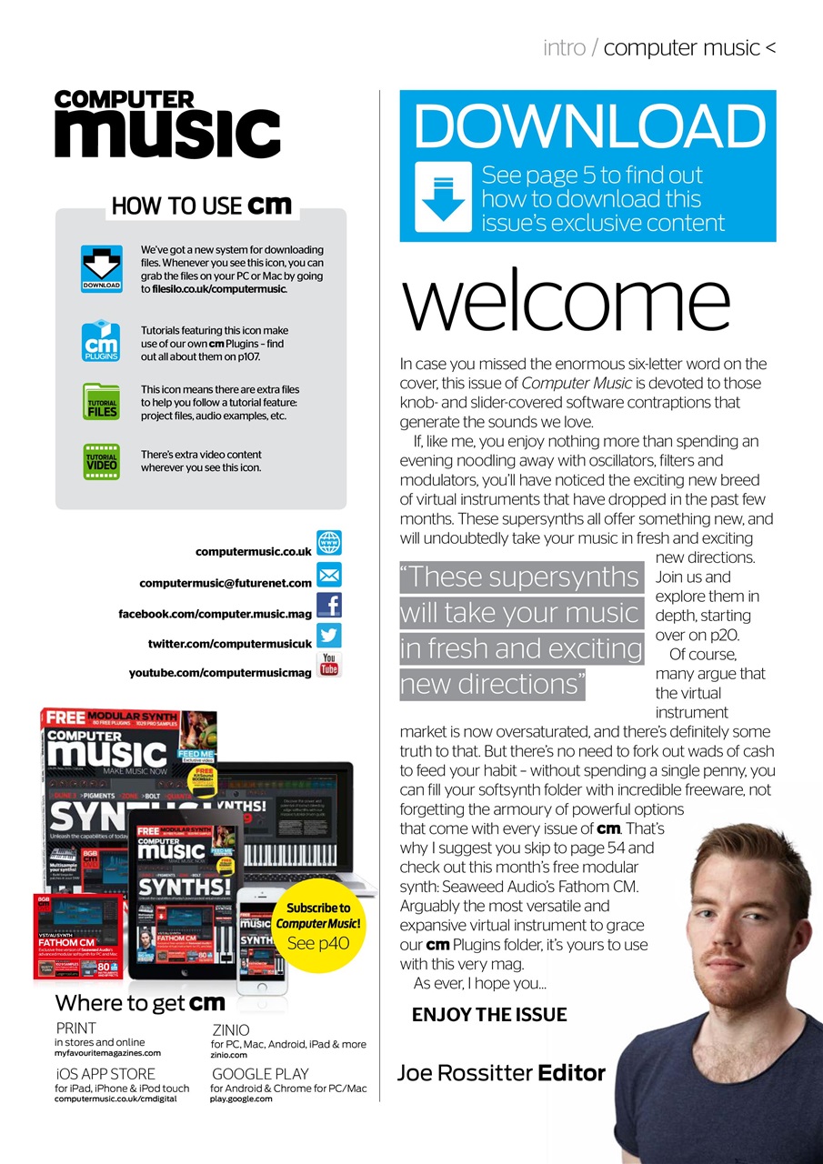 Computer Music Preview Pages