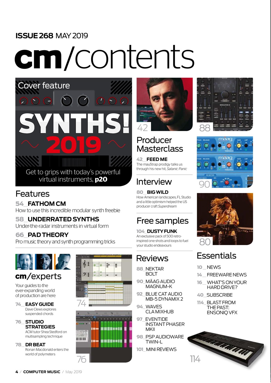 Computer Music Preview Pages