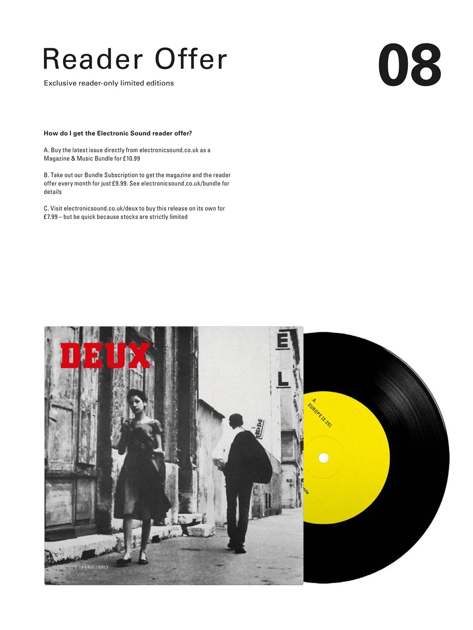 Electronic Sound Preview Pages