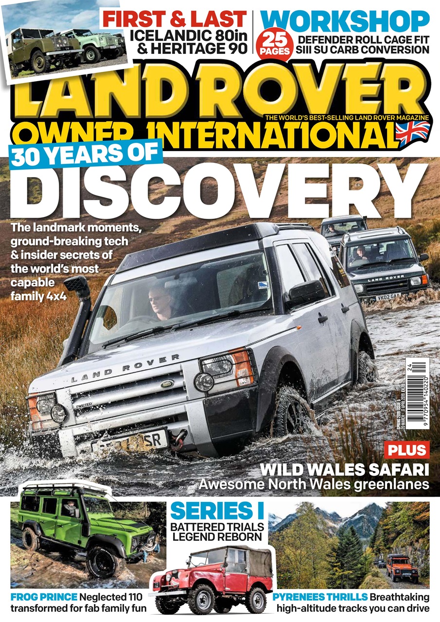 Land Rover Owner Preview Pages