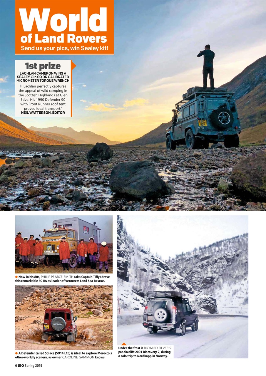 Land Rover Owner Preview Pages