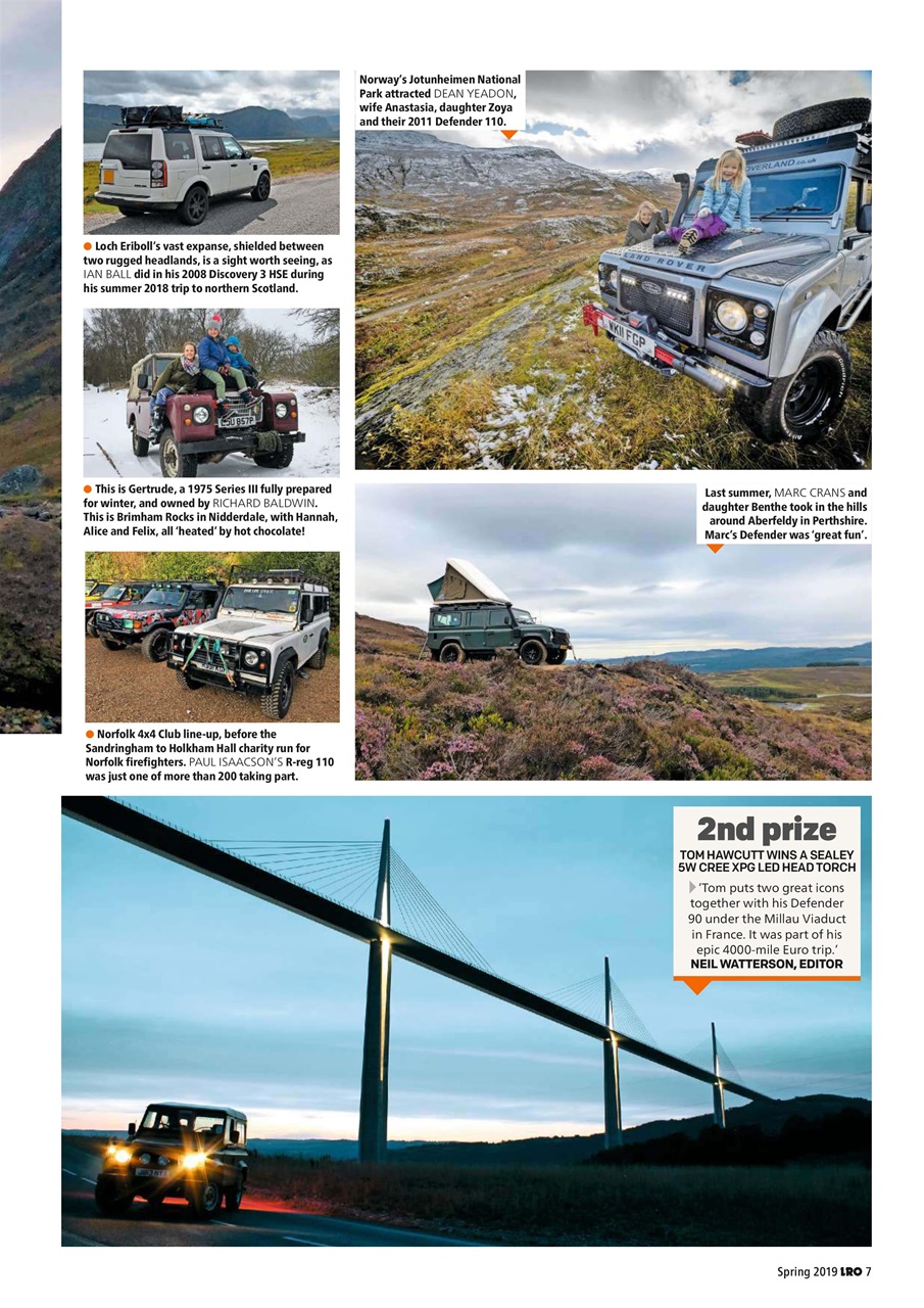 Land Rover Owner Preview Pages