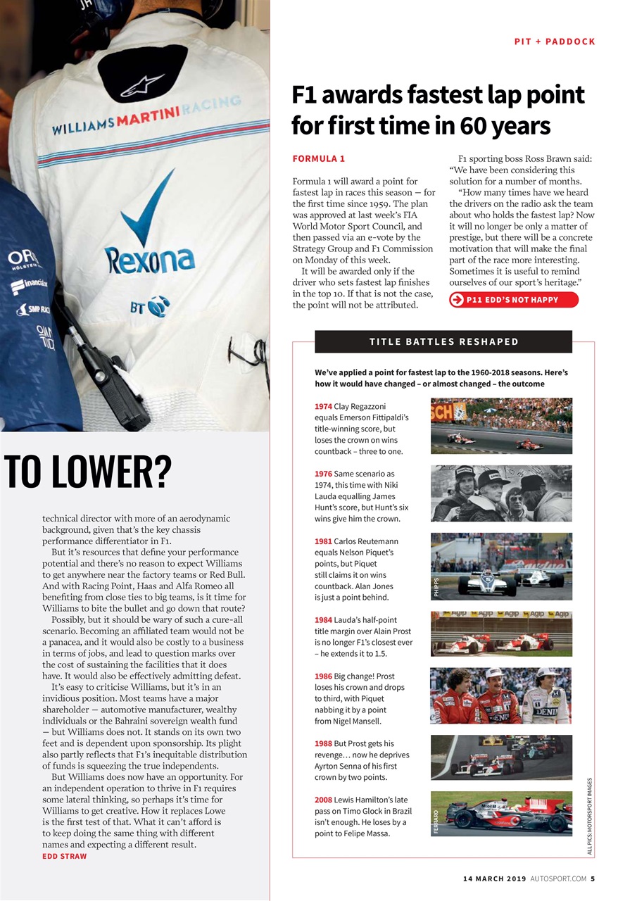 Autosport Preview Pages