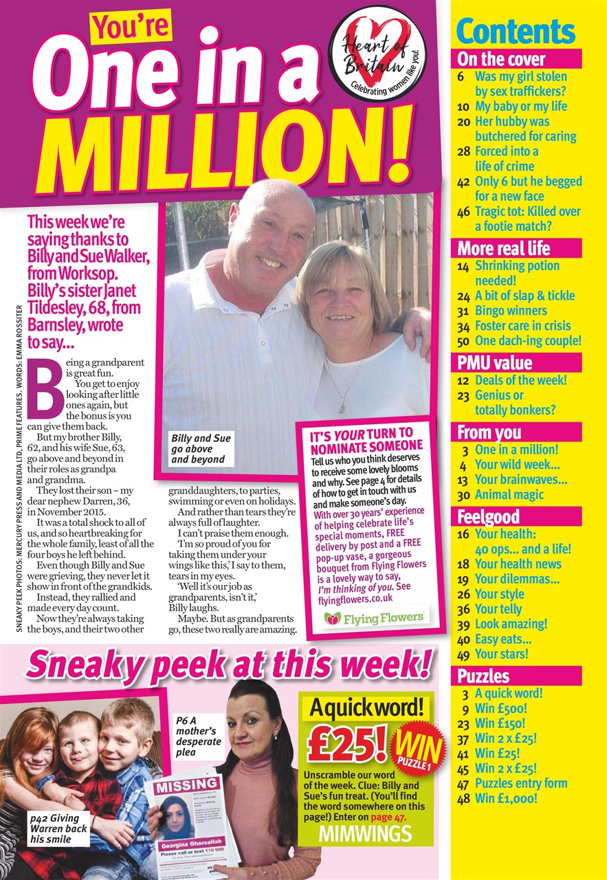 Pick Me Up Preview Pages