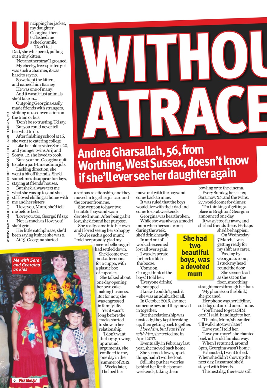 Pick Me Up Preview Pages