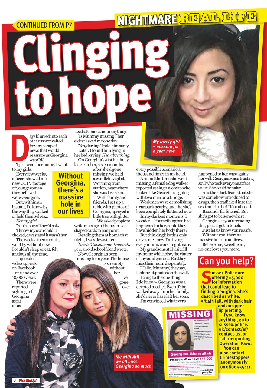 Pick Me Up Preview Pages