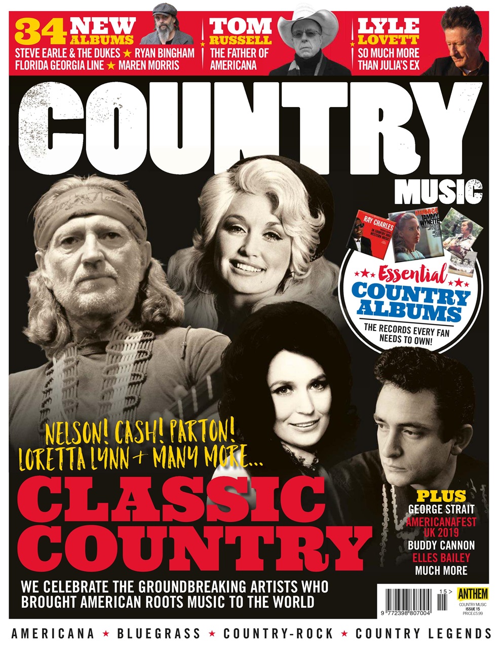 Country Music Preview Pages