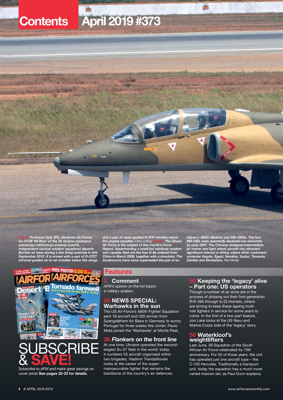 AirForces Monthly Preview Pages