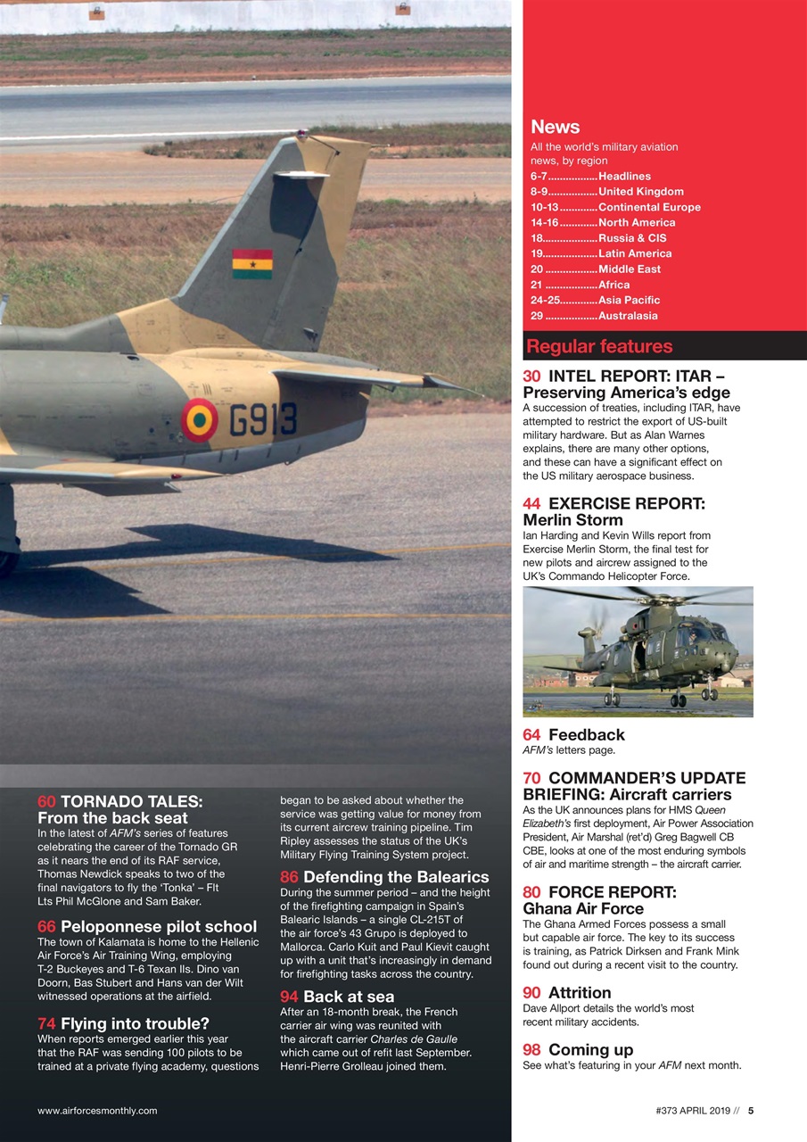 AirForces Monthly Preview Pages