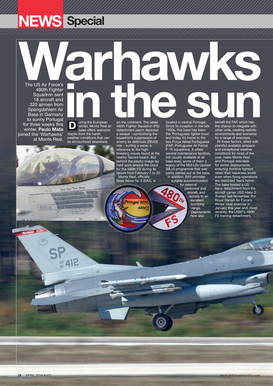 AirForces Monthly Preview Pages
