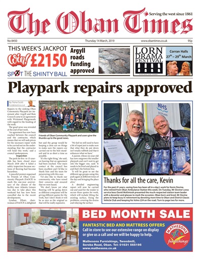 The Oban Times & Lochaber Times issue 