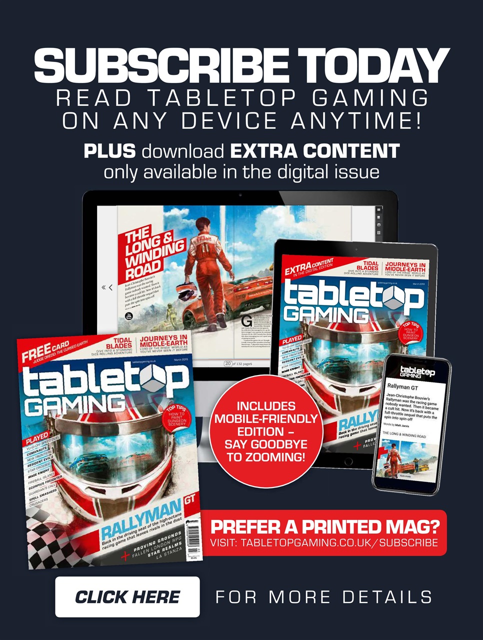 Tabletop Gaming Preview Pages