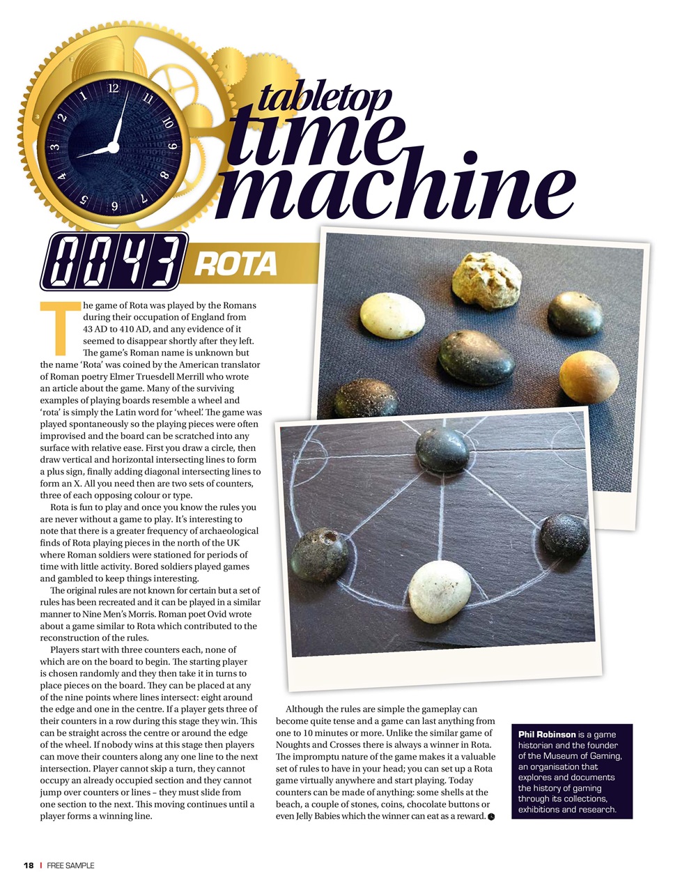 Tabletop Gaming Preview Pages