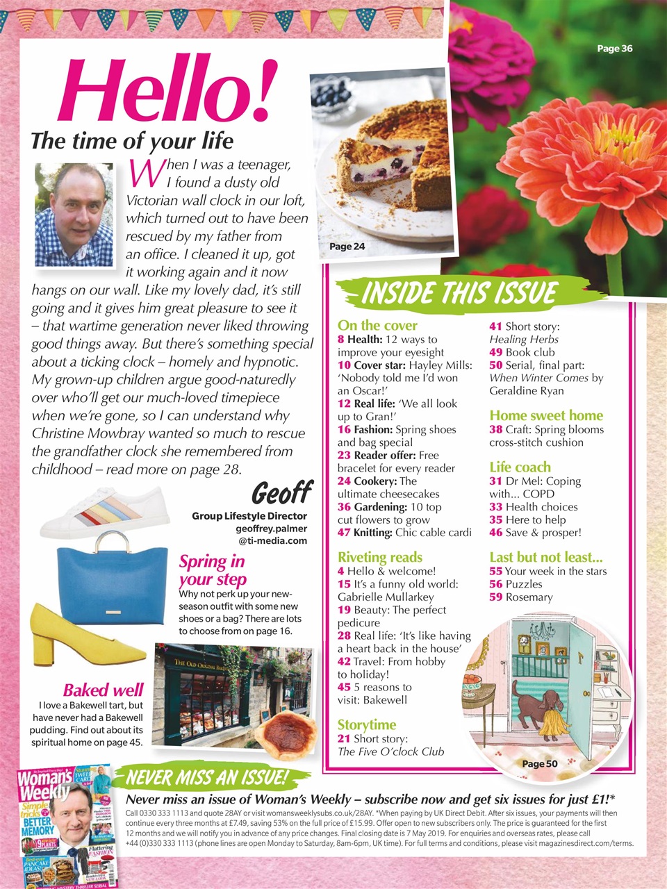 Woman's Weekly Preview Pages