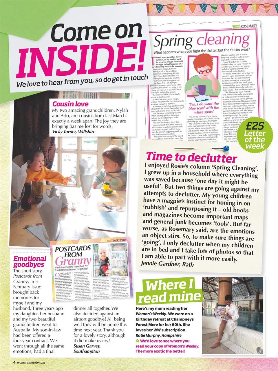 Woman's Weekly Preview Pages