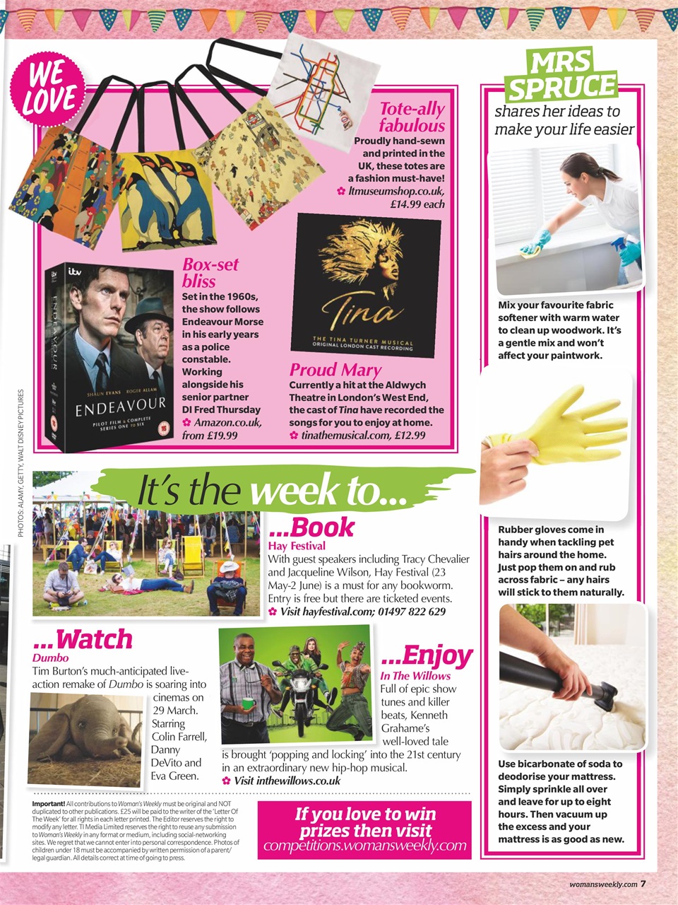 Woman's Weekly Preview Pages