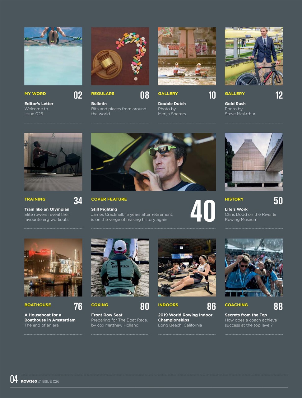 Row360 Preview Pages