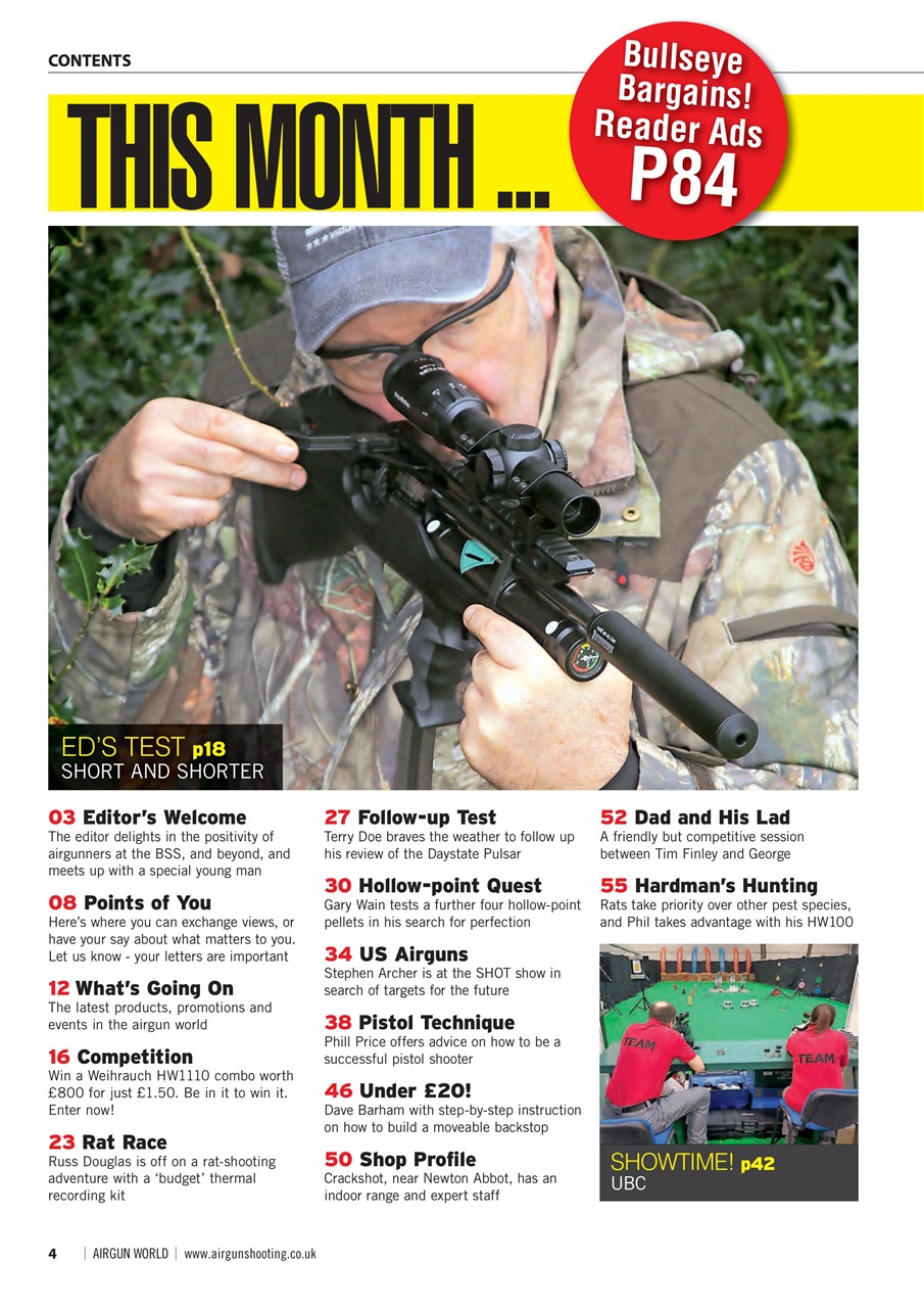 Airgun World Preview Pages