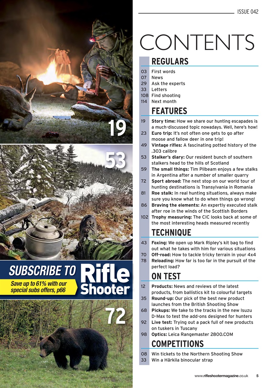 Rifle Shooter Preview Pages