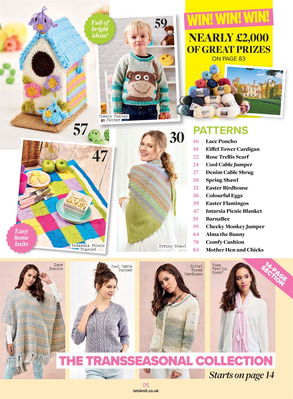 Let's Knit Preview Pages
