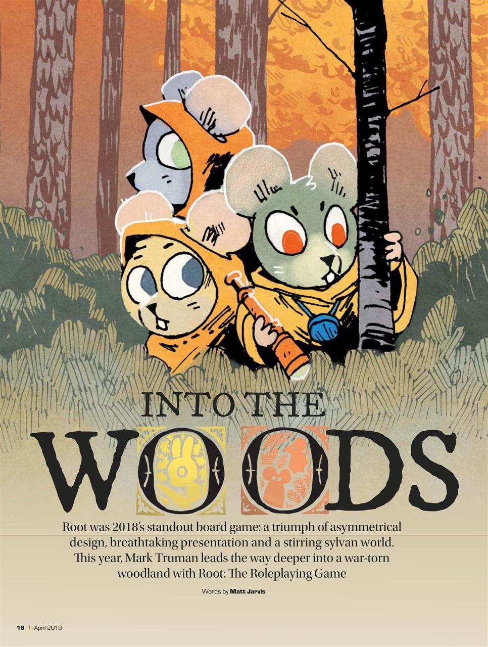 Tabletop Gaming Preview Pages