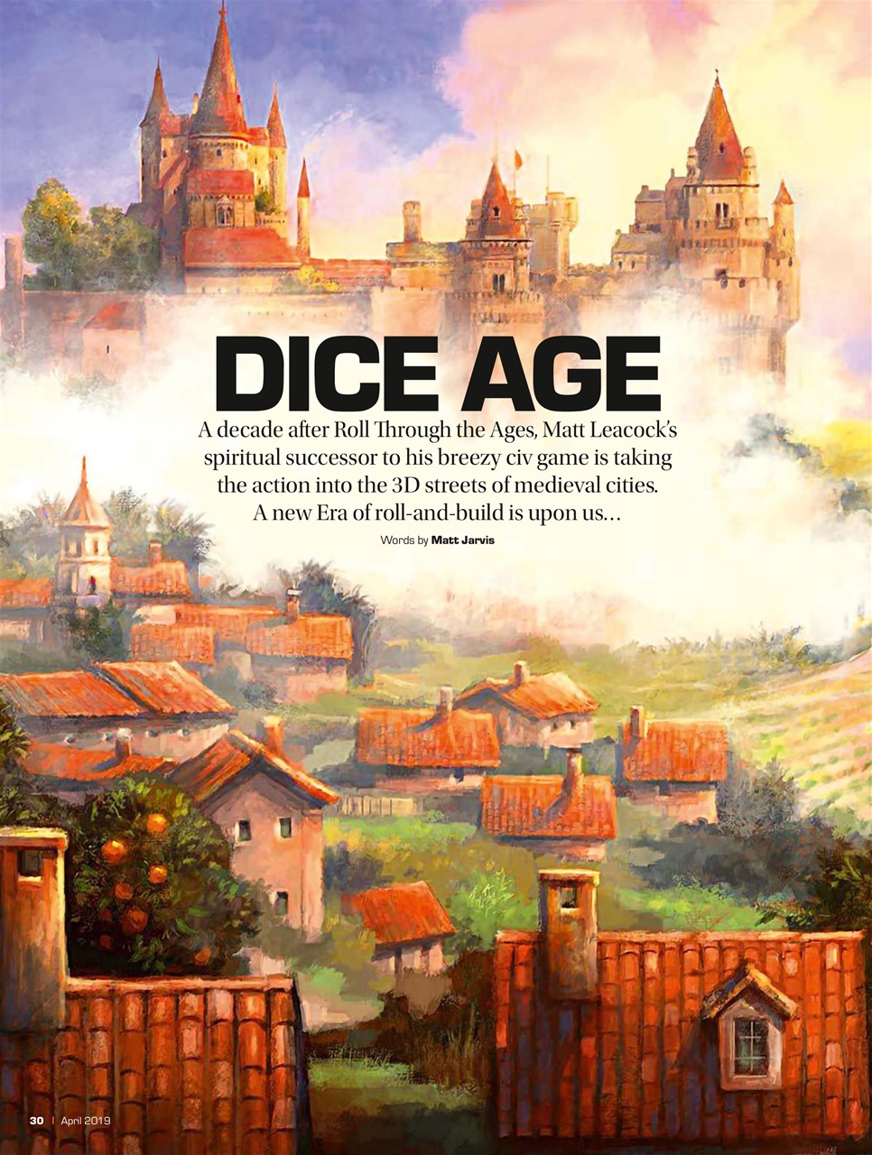 Tabletop Gaming Preview Pages