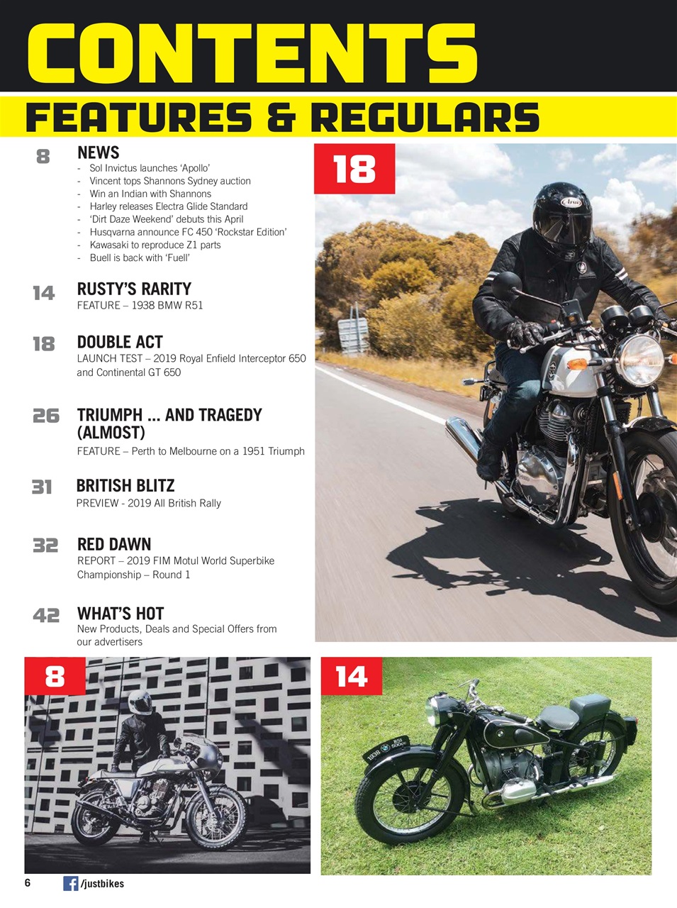 JUST BIKES Preview Pages