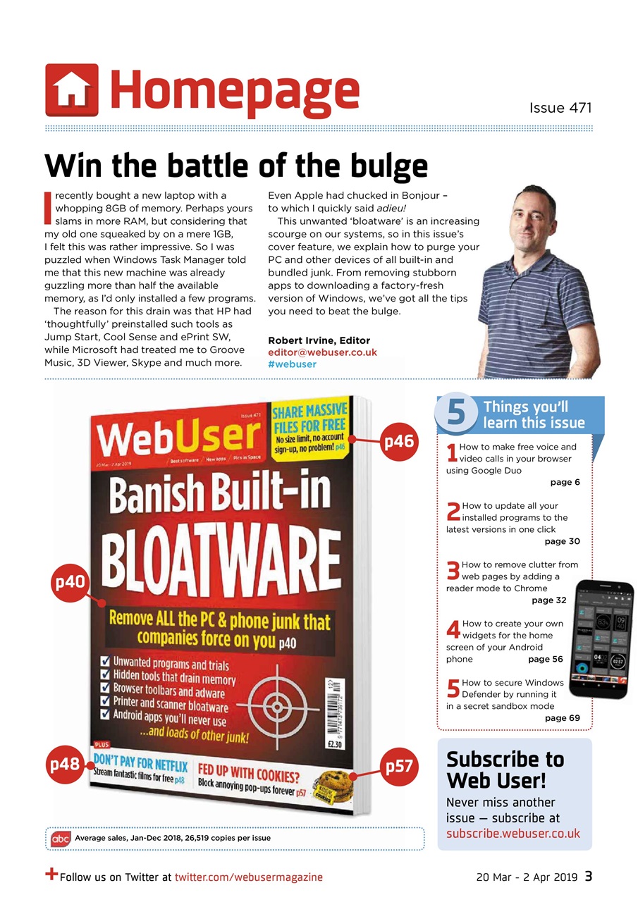 Webuser Preview Pages