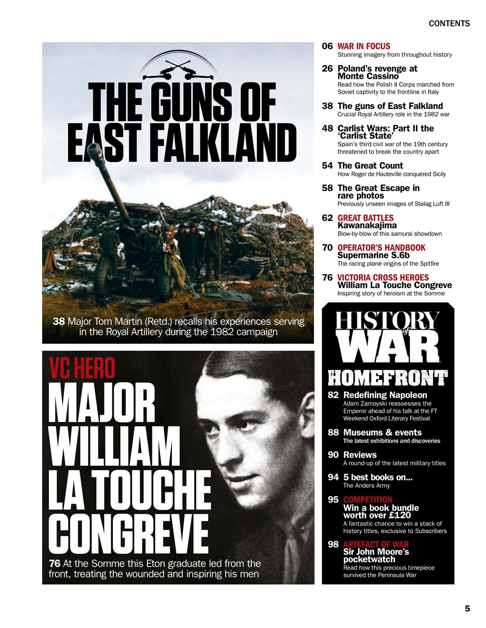 History of War Preview Pages