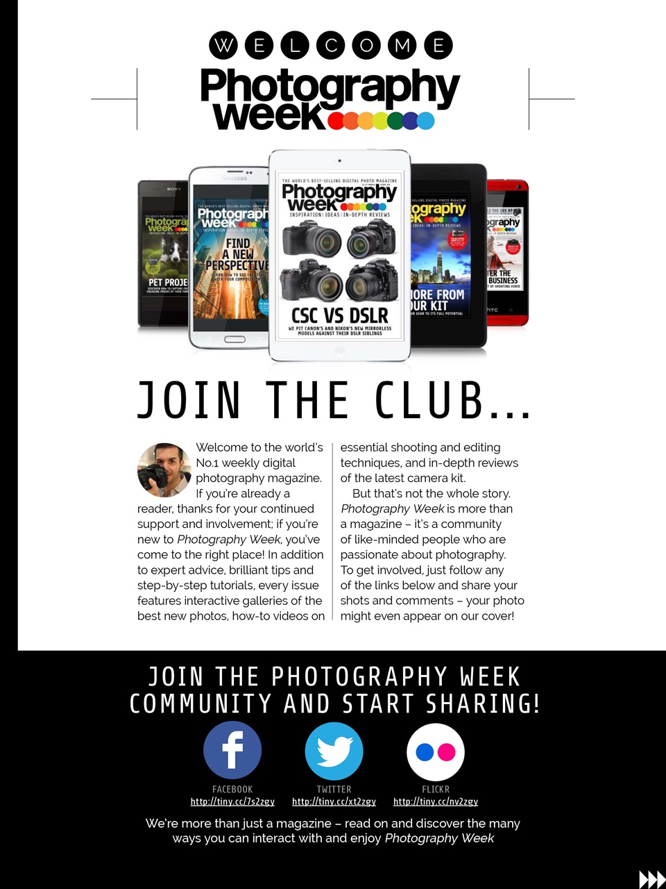 Photography Week Preview Pages