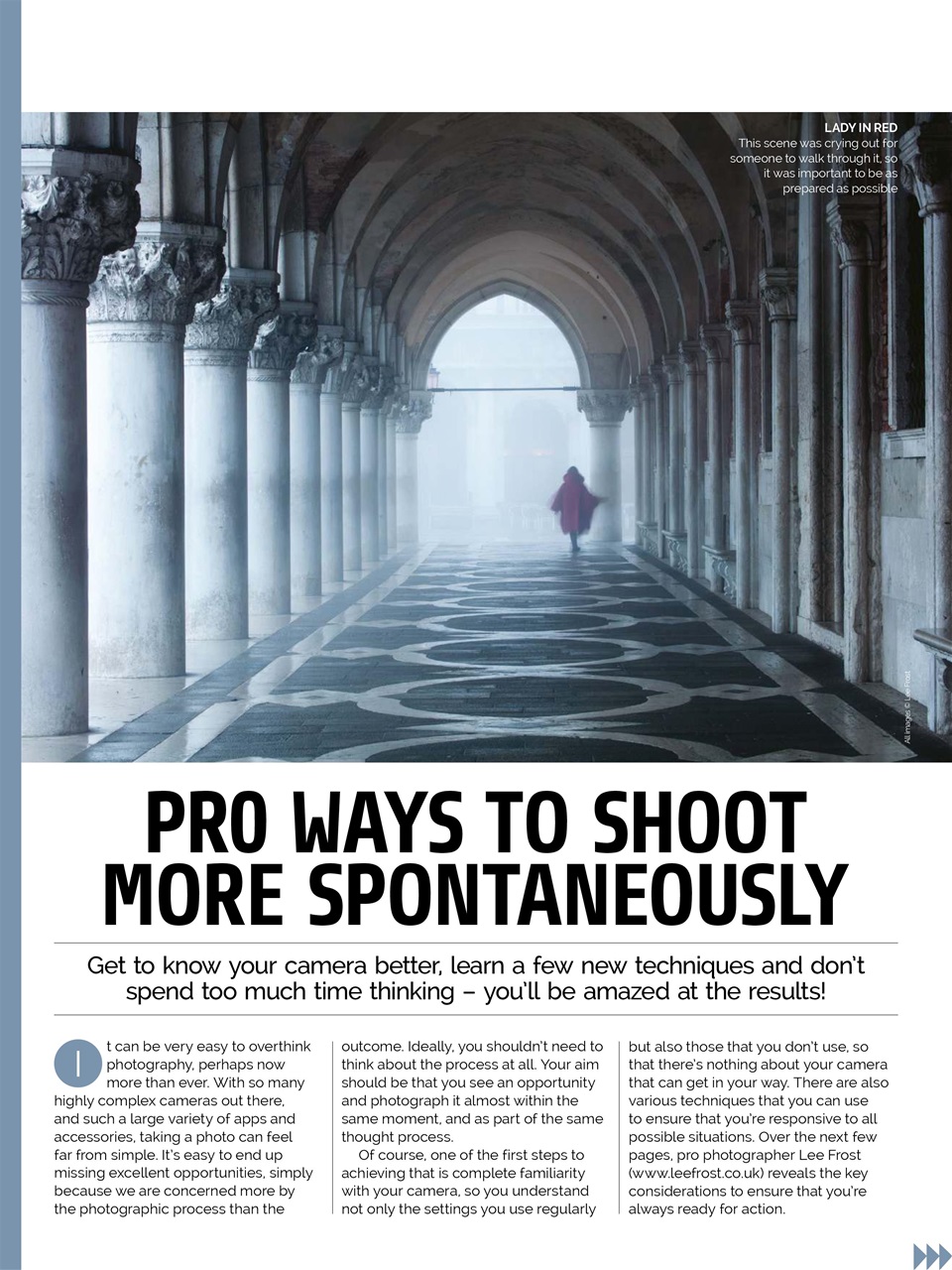 Photography Week Preview Pages