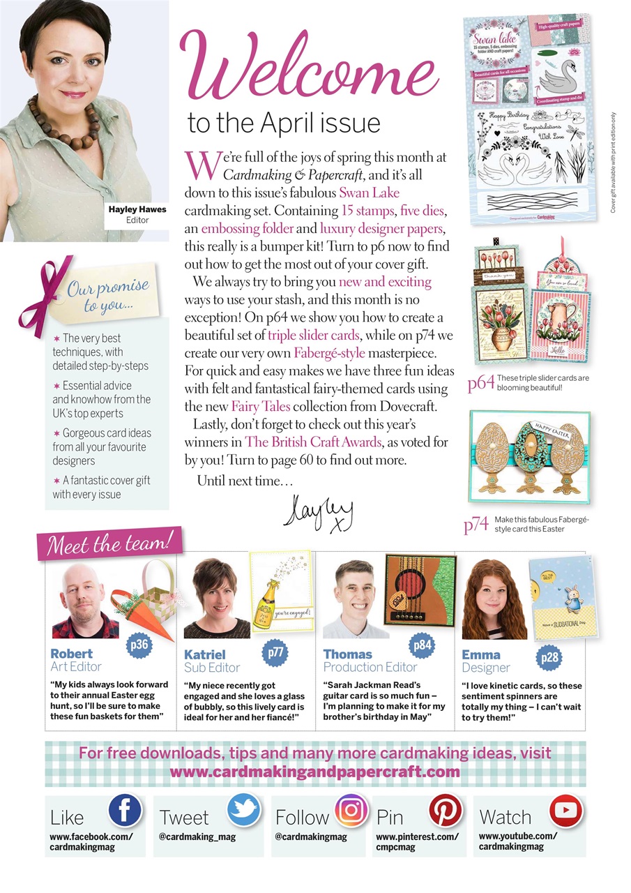 Cardmaking & Papercraft Preview Pages