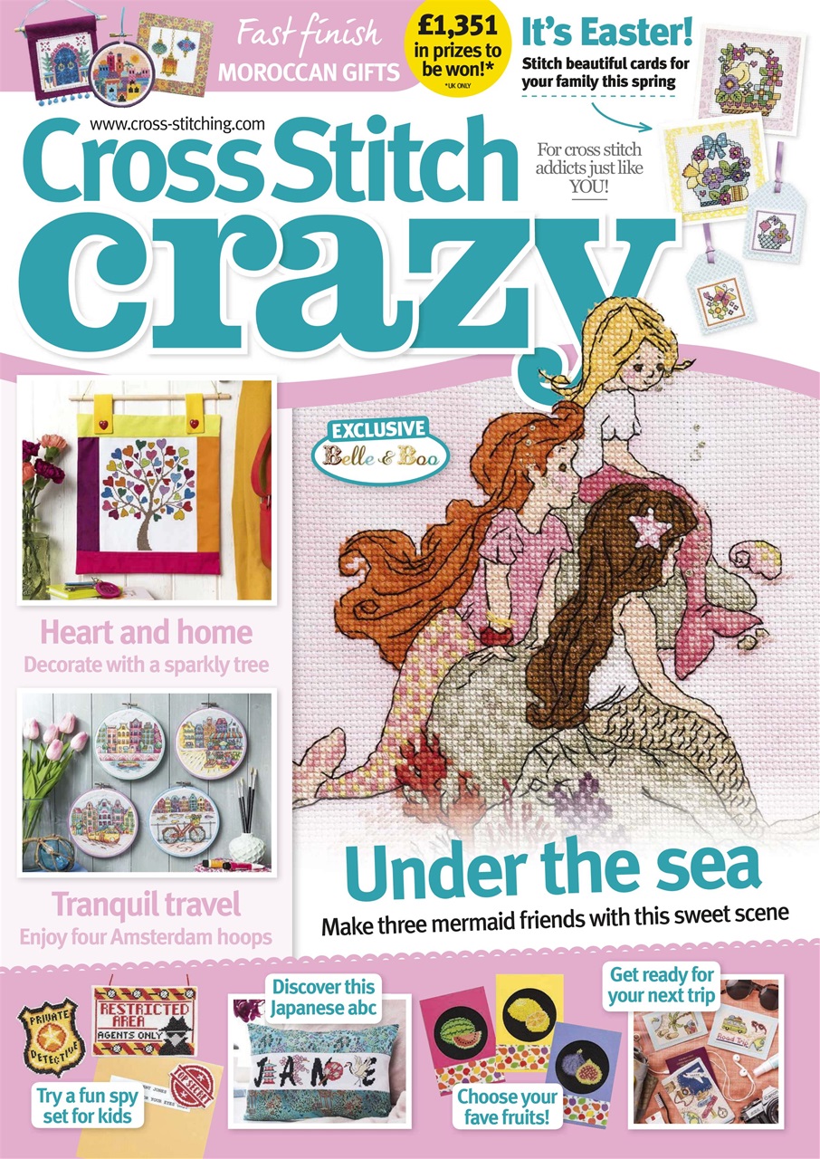 Cross Stitch Crazy Preview Pages