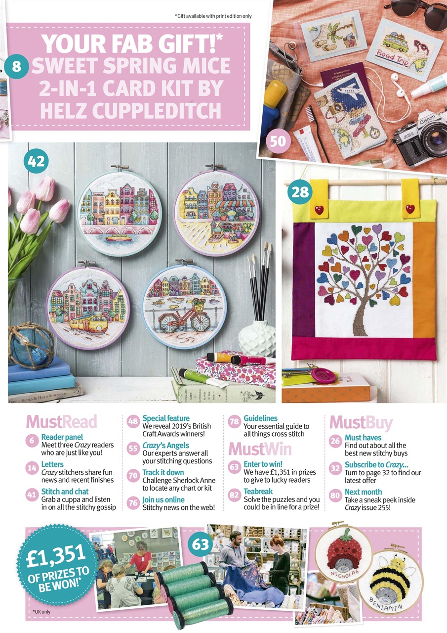 Cross Stitch Crazy Preview Pages