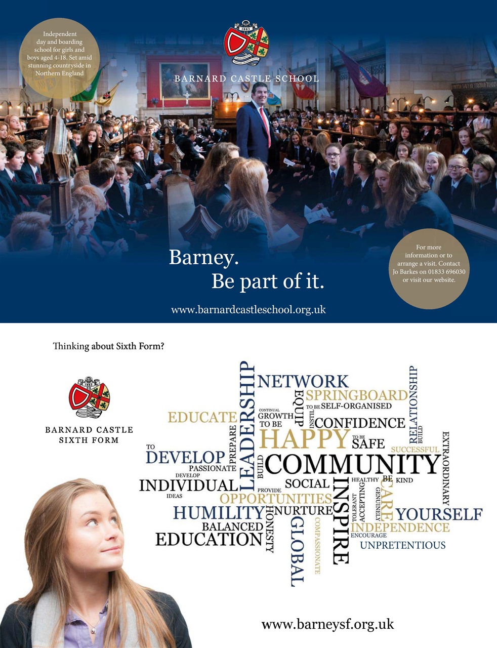 Independent School Parent Preview Pages